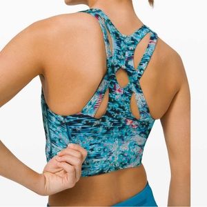 Lululemon Stash It Bra Medium Support, B/C Cup Quick Start Multi Size 8